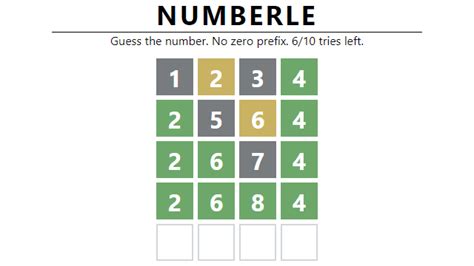 Numberle .